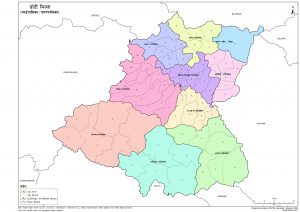 Map of Doti District of Nepal – Nepal Archives