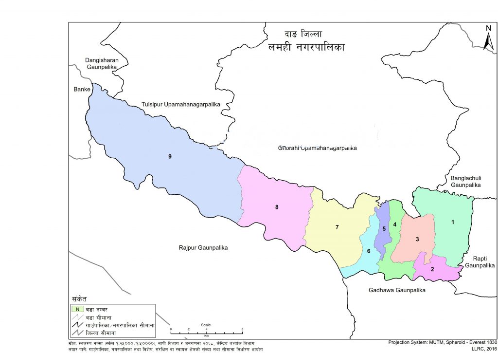 Lamahi Municipality Profile | Facts & Statistics – Nepal Archives