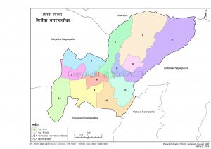 Map of Mirchaiya Municipality, Siraha, Nepal – Nepal Archives