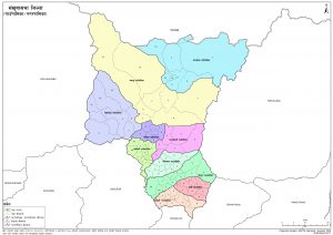 Map of Sankhuwasabha District of Nepal – Nepal Archives