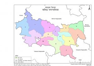 Map of Waling Municipality, Syangja, Nepal – Nepal Archives